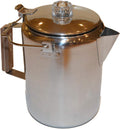 Oregon Trail - 12 Cup Stainless Percolator - Camping Coffee Pot