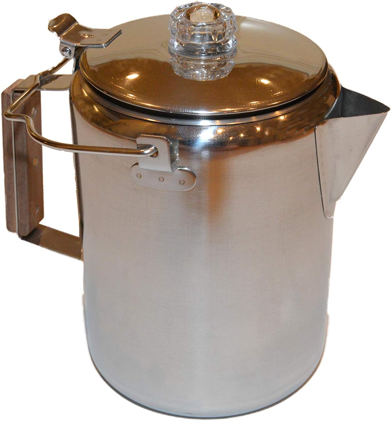 Oregon Trail - 12 Cup Stainless Percolator - Camping Coffee Pot