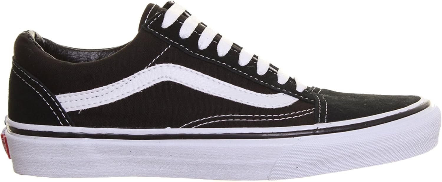 Vans Unisex Old Skool Black/White Skate Shoe X52989