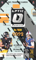 2022 Donruss Optic Football Factory Sealed Retail Box (20 Packs)