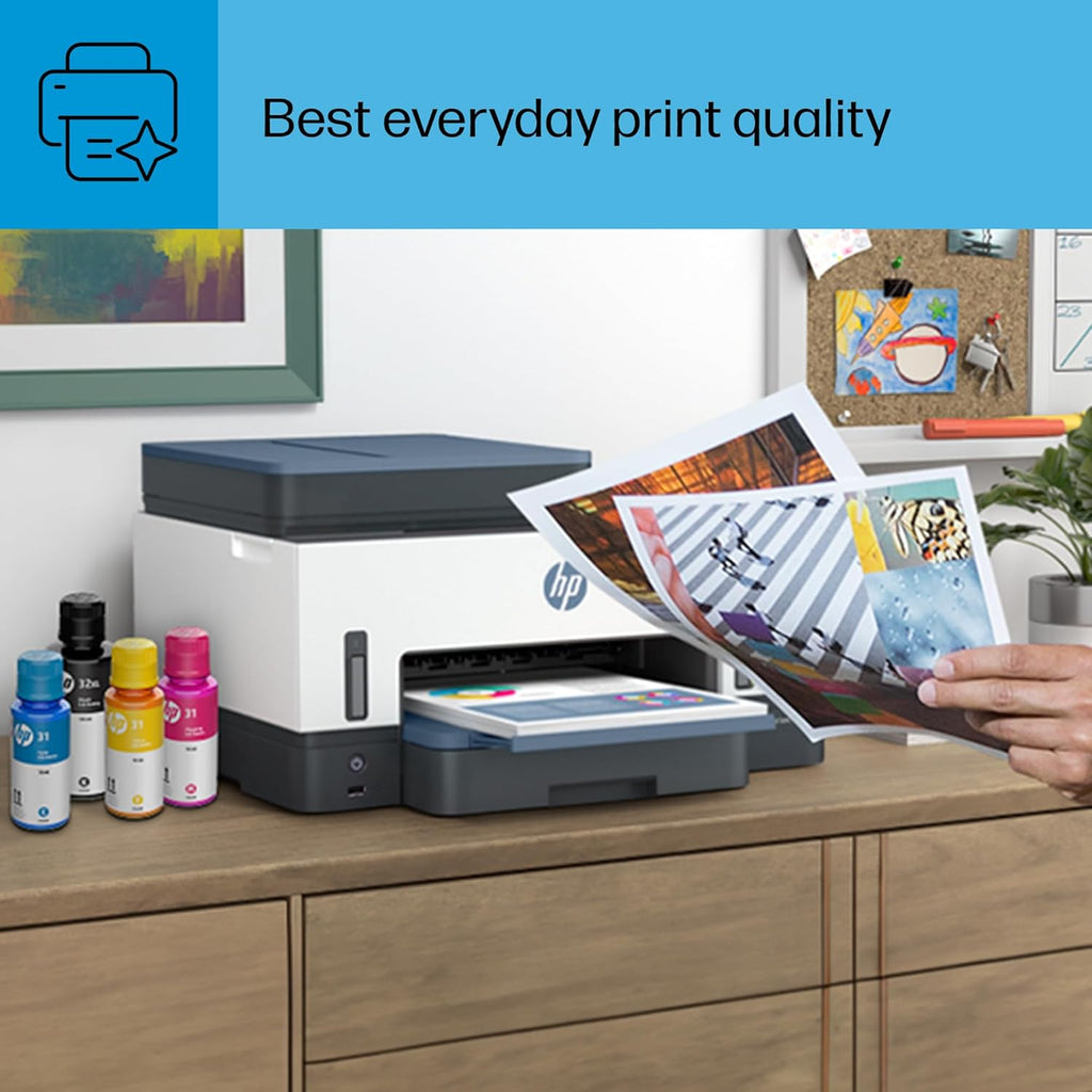 HP Smart Tank 7602 Wireless All-in-One Ink Tank Printer with 2 Years of Ink Included H750