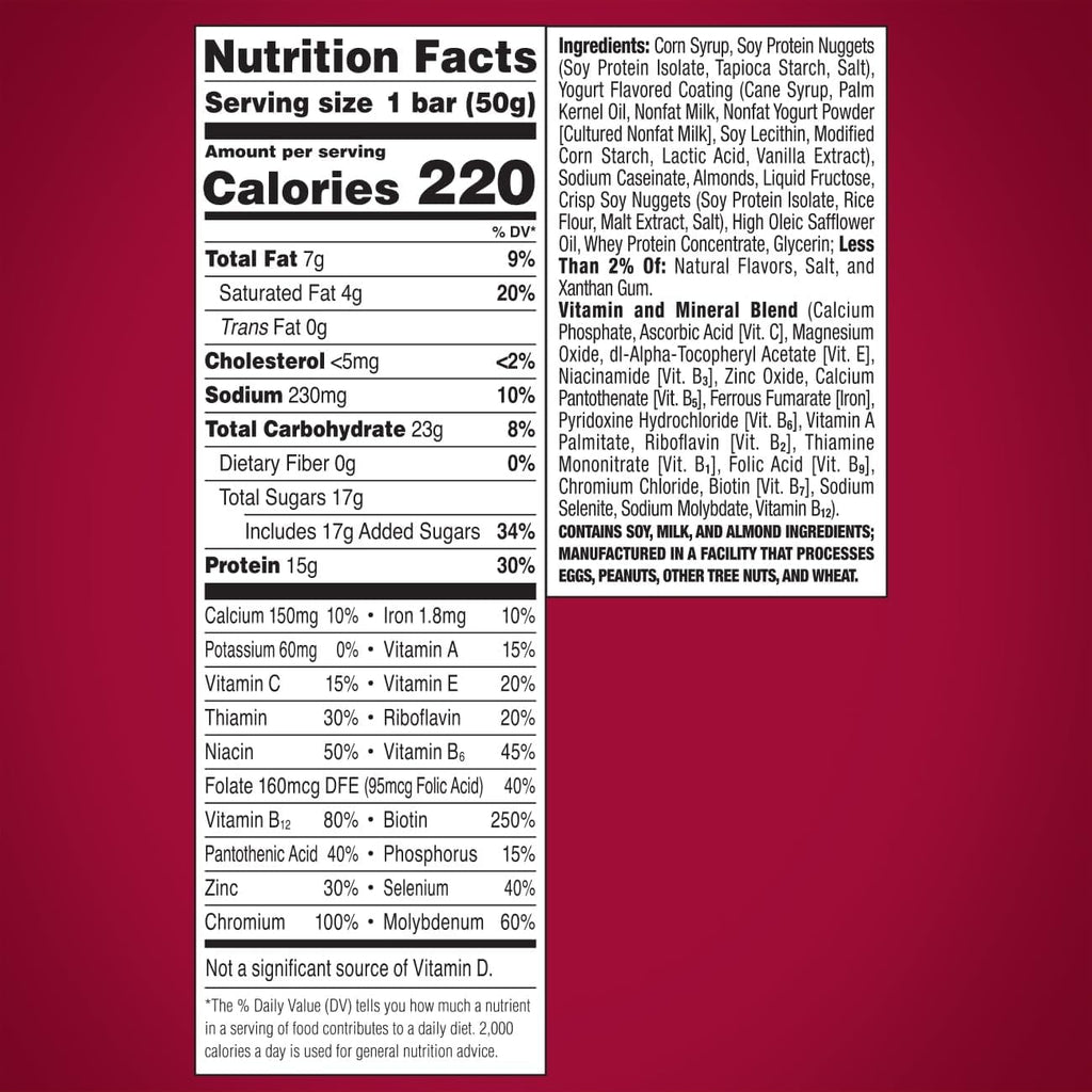 Zone Perfect Protein Bars Cinnamon Roll, 12 Count T2950