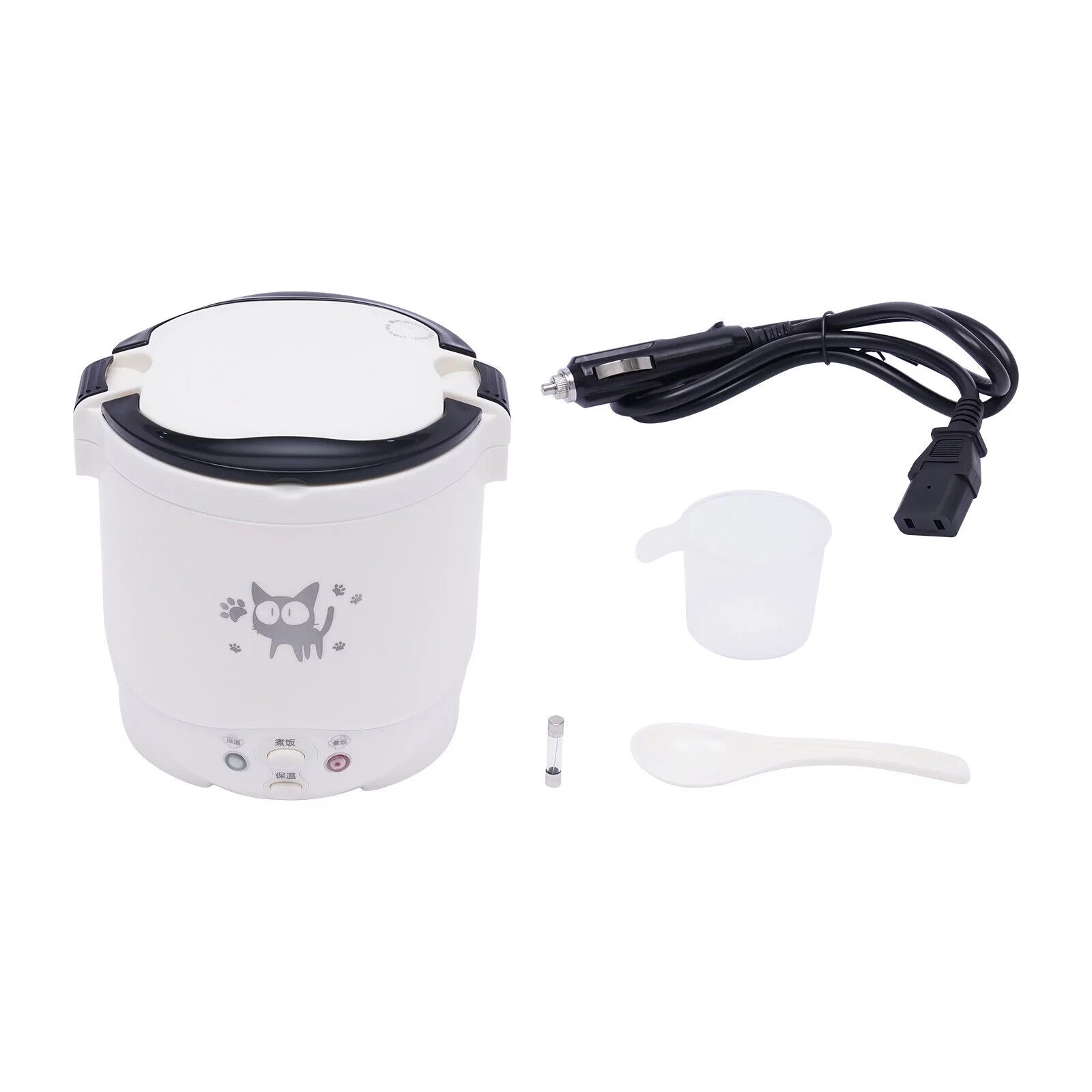 Car Mini Travel Lunch Box Electric Rice Cooker Steamer 12V U510443