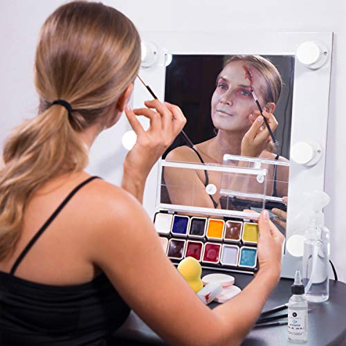 Narrative Cosmetics Zombie Alcohol-Activated Palette, Activator & Remover Kit, SFX Makeup Set U6896