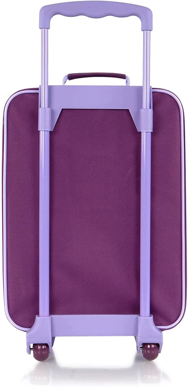 Disney Elsa Softside Luggage 17 Inch Rolling Suitcase for Kids O808238