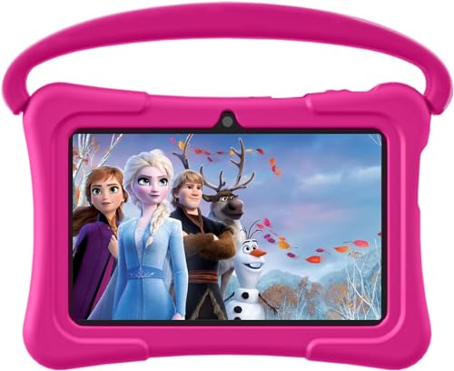 Kids Tablet 7 inch Android 32GB with WiFi Parental Control Pink D274078