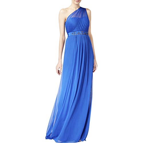Adrianna Papell Women's Embellished One-Shoulder Gown