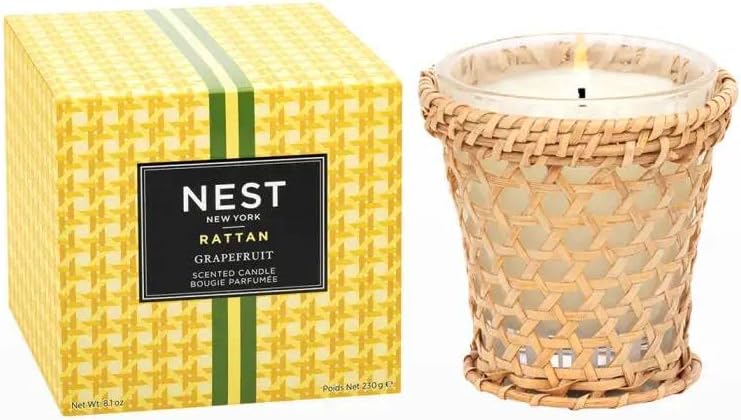 NEST New York Rattan Grapefruit Classic Candle 8.1 oz