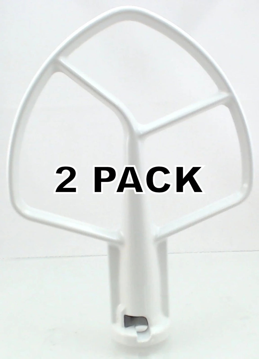 2 Pk, Stand Mixer 5 QT Coated  Beater for KitchenAid, K5AB, W10807813, 9707670