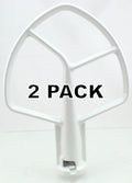 2 Pk, Stand Mixer 5 QT Coated  Beater for KitchenAid, K5AB, W10807813, 9707670