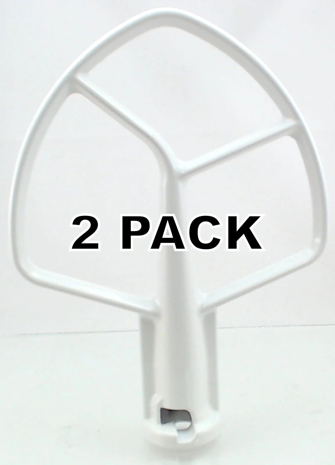 2 Pk, Stand Mixer 5 QT Coated  Beater for KitchenAid, K5AB, W10807813, 9707670