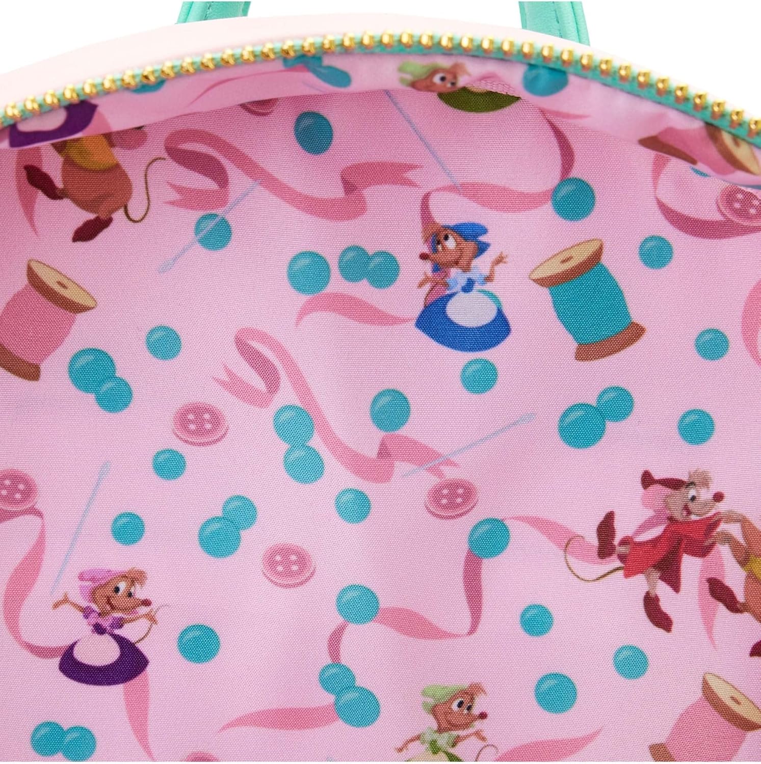 Loungefly Cinderella Gus and Jaq Teacup Mini Backpack E62583