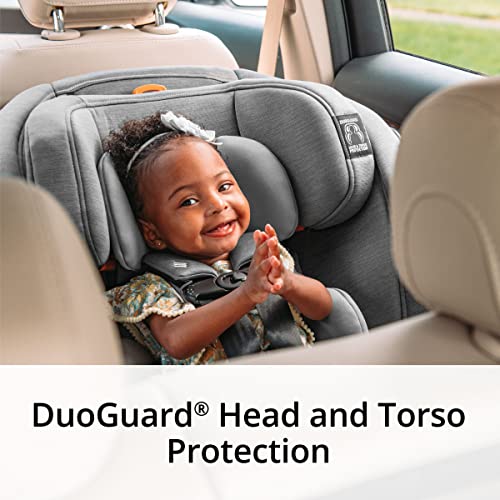 Chicco OneFit™ ClearTex® Slim All-in-One Car Seat, Drift/Grey G4223
