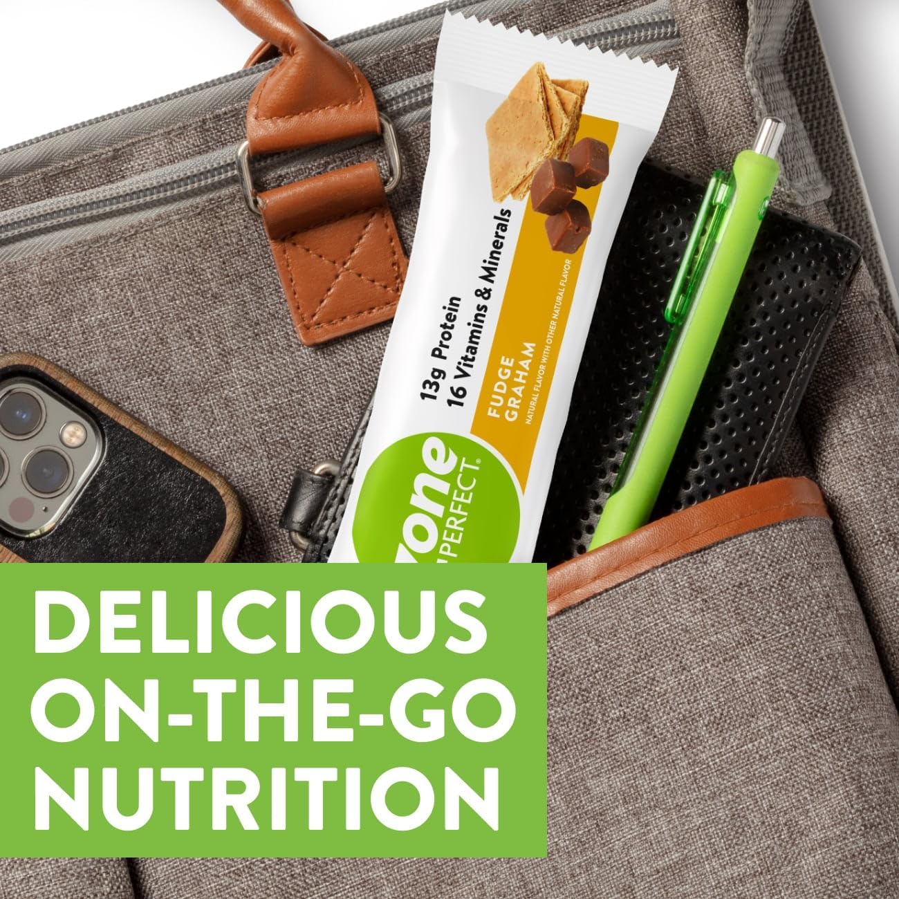 ZonePerfect Protein Bars Fudge Graham 18 Bars G146