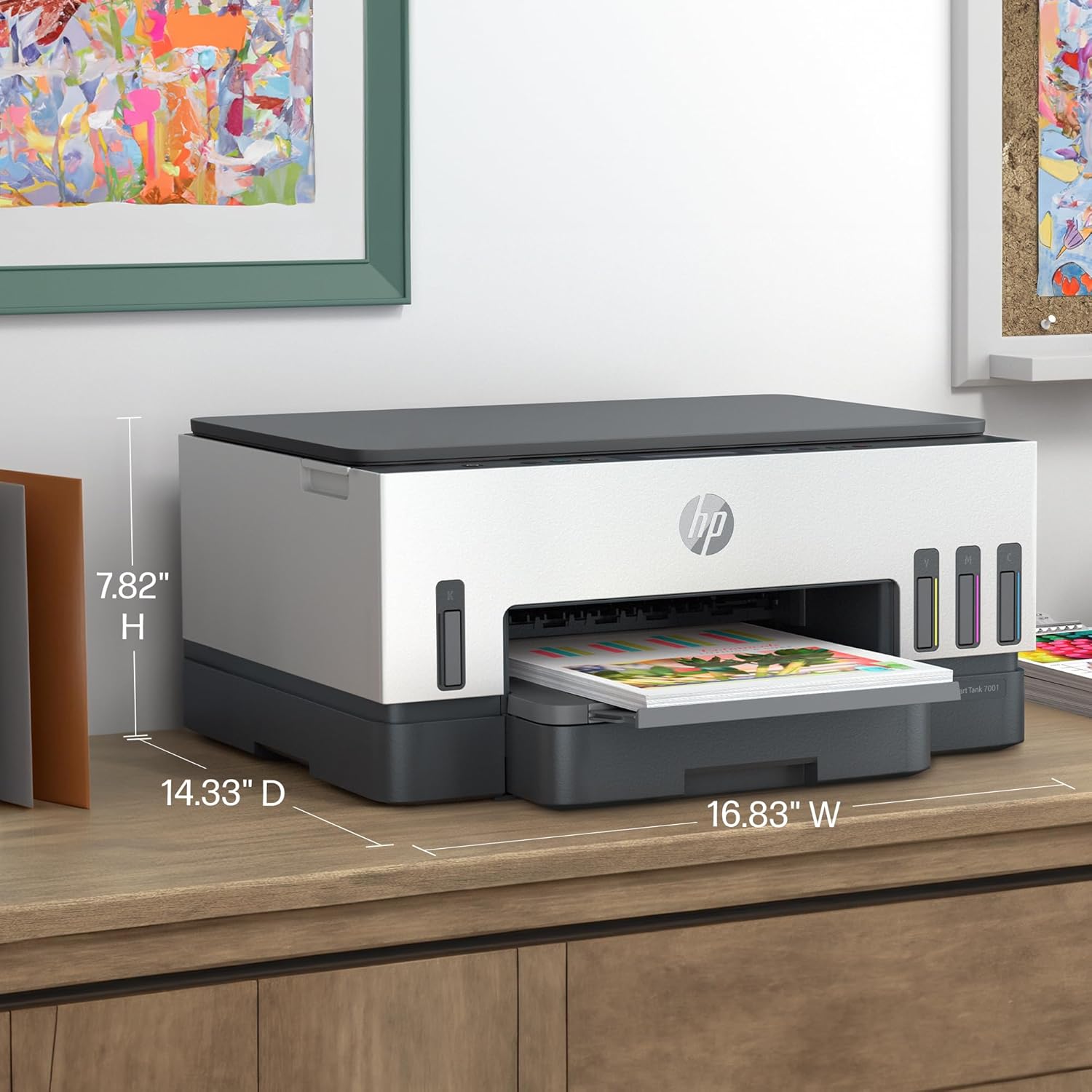 HP Smart Tank 7001 Wireless All-in-One Ink Tank Printer with Mobile Print, Scan, Copy A2098
