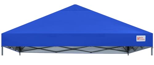 MASTERCANOPY Replacement Pop Up Canopy Top for Durable Pop-up Canopy (10x10, Black)