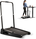 LifePro Smallest Portable Mini Walking Pad with Adjustable Handlebar - Max Speed 3 MPH, Home & Office 30 inch Mini Walking Treadmill, Under Desk Small Work Desk Compact Treadmill, 220 Lbs Max Weight