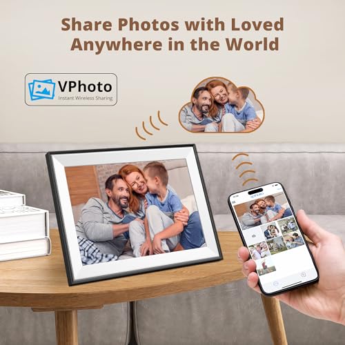 Dragon Touch 10.1'' WiFi Digital Picture Frame HD IPS Touch Screen S798