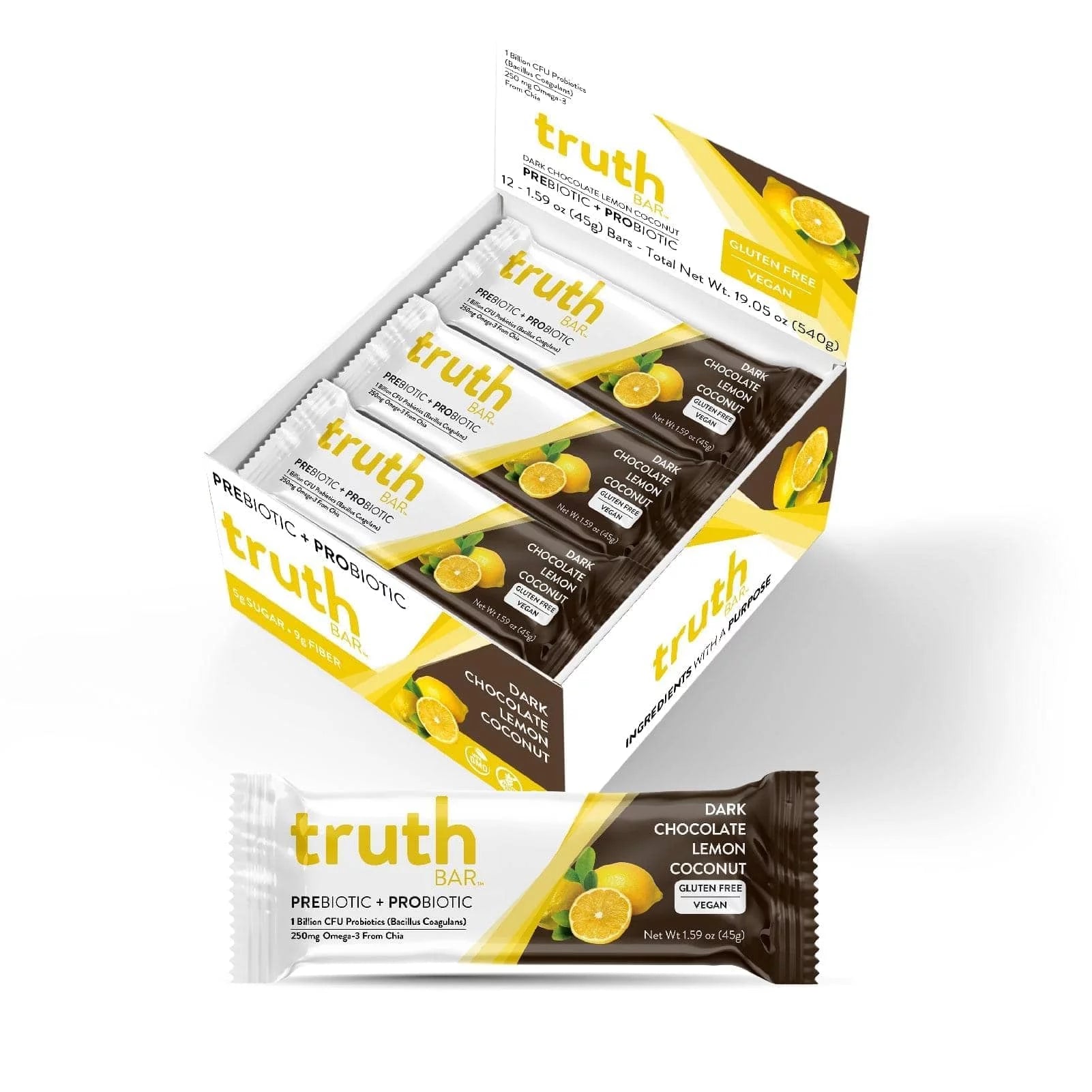 Dark Chocolate Lemon Coconut 12 Pack V931296