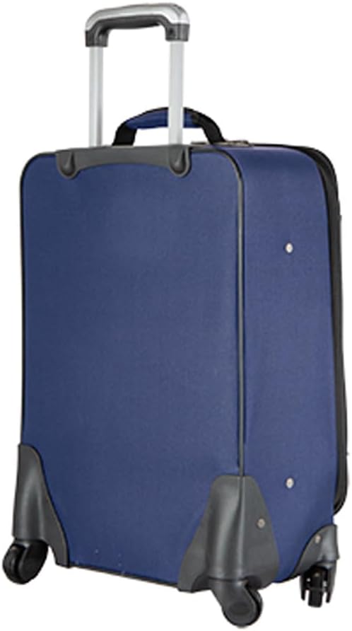 Skyway Epic Softside Carry-On Luggage 20 Inch Spinner Suitcase, Surf Blue F408