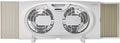 Lasko Twin Window Fan, Compact, White