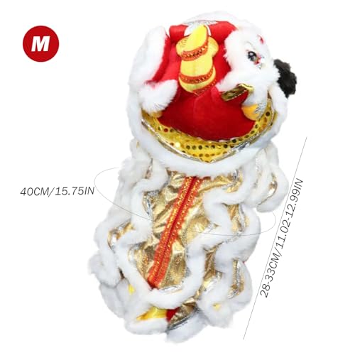 Dog Dragon Costume with Beast Horn for Pets, XL O5024