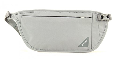 Pacsafe Coversafe V100 Anti-Theft RFID Blocking Waist Wallet, Black