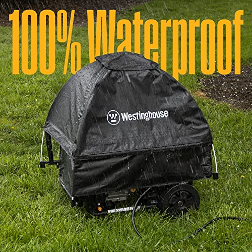Westinghouse 4650W Dual Fuel Generator with Remote Start and Tent Cover B158