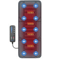 Massager Pad, 5 Vibration Modes & 3 Levels Massager Mat, Back Massager with Heat for Back Lumbar Thighs, Body Massager Chair Pad, Auto Shut Off,Length 53" Width 20", Gifts for Dad Women Men