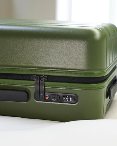 Carry on Luggage 20 Inch Hardside with Front Compartment, TSA Lock J711