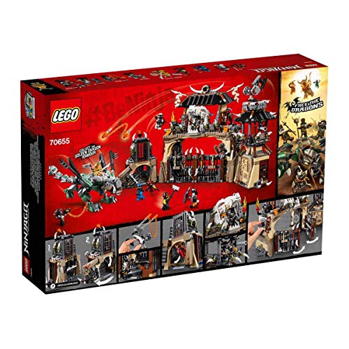 Ninjago Dragon Pit Playset with Watchtower Jail & Viewing Gallery P4176