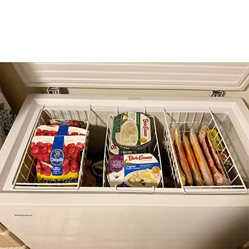 Chest Freezer Organizer Baskets 16.5" Deep, 2 Pack F951