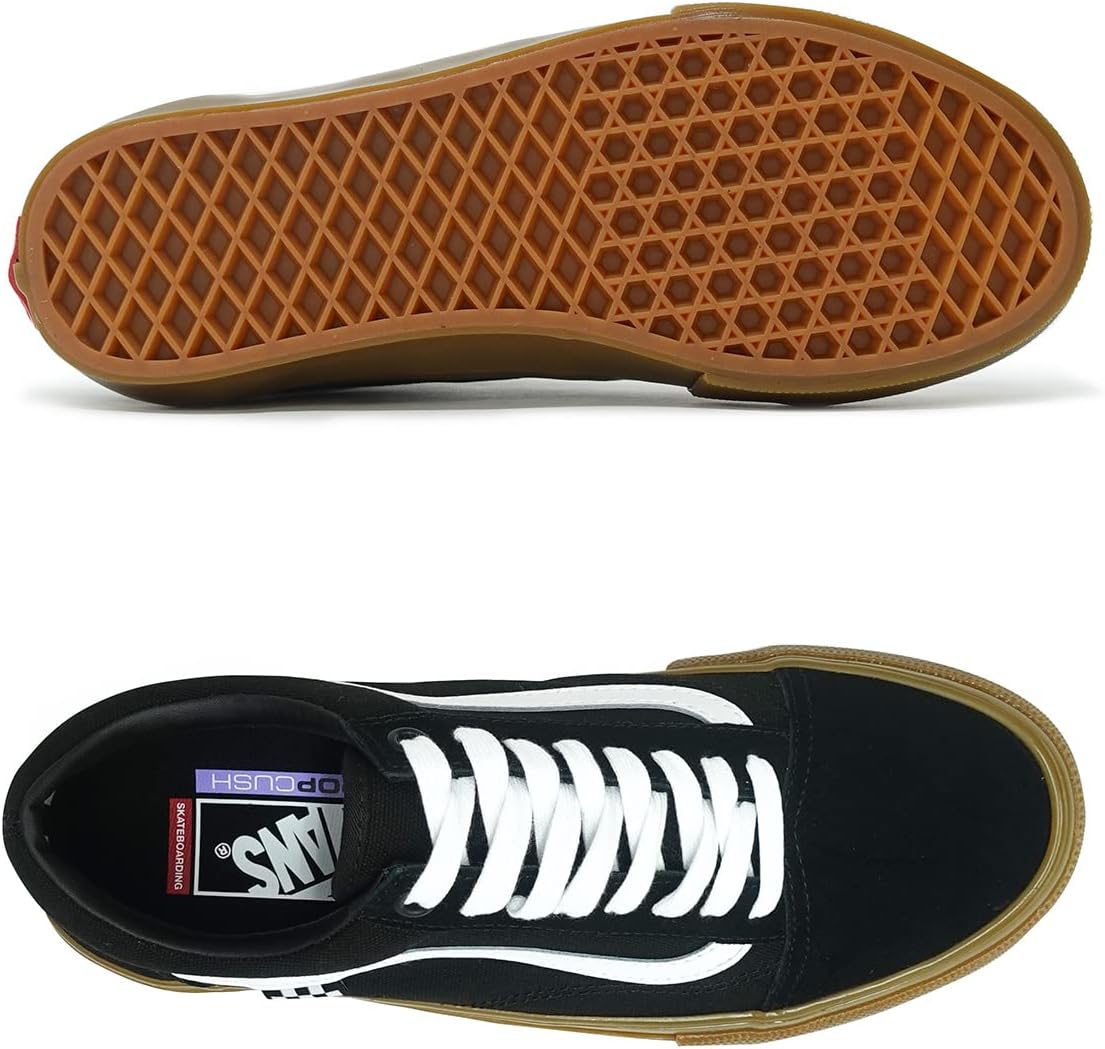 Vans Men's Skate Old Skool Sneaker Black Gum Size 10.5 C43670