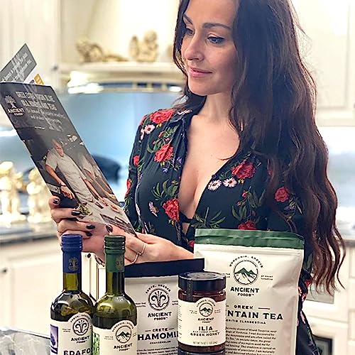 Ancient Foods Keros Greek Organic Extra Virgin Olive Oil Cold Pressed 33.8oz D8264