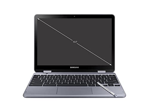Samsung Plus 2-in-1 12.2" Touch-Screen Chromebook, Intel Celeron, 4GB RAM, 32GB eMMC, Stealth Silver D38197