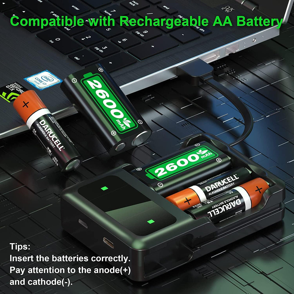 SWANPOW Rechargeable Battery Pack with Charger Station for Xbox Series X|S, Xbox One R94158