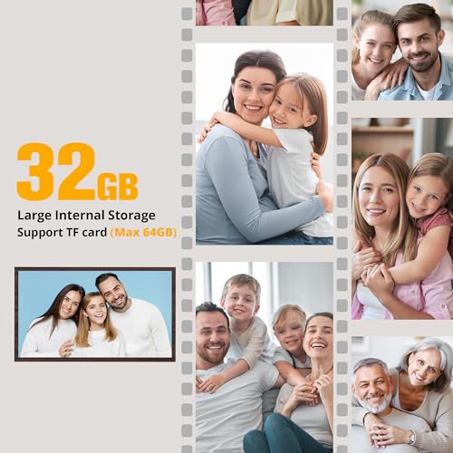Dragon Touch 10.1'' WiFi Digital Picture Frame HD IPS Touch Screen S798