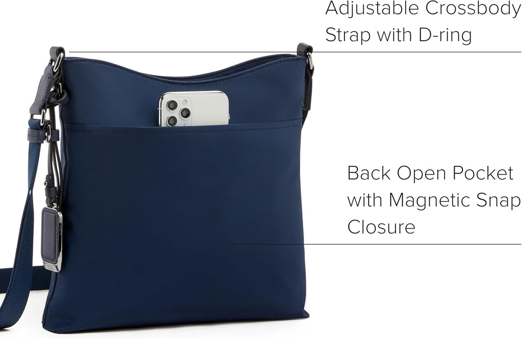 TUMI Voyageur Tyler Crossbody Nylon Bag Indigo O695574