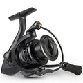 Piscifun Carbon X Spinning Reels, Light to 5.1oz, Carbon Frame and Rotor, 33LBs Max Drag, 10+1 Shielded BB, 5.2:1/6.2:1 High Speed Gear Ratio, Smooth Powerful Saltwater Freshwater Spinning Reel