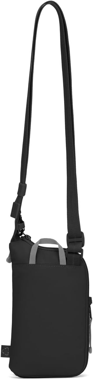 Pacsafe GO Anti Theft Tech Crossbody, Jet Black N4019
