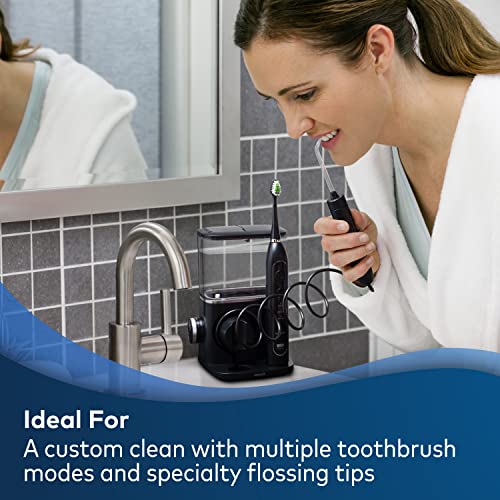 Waterpik Complete Care 9.0 Electric Toothbrush with Water Flosser, CC-01 Black D271721