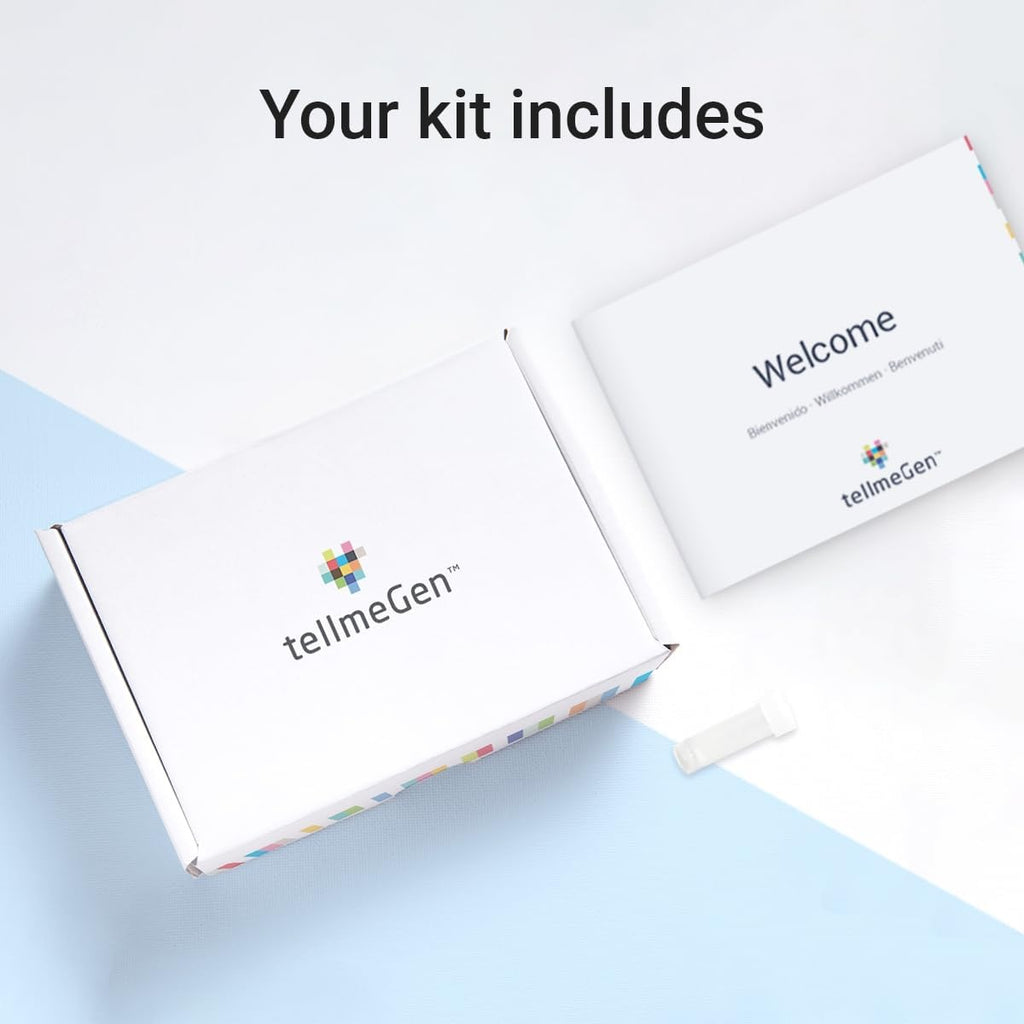 tellmeGen DNA Test Starter Kit with Ancestry, Traits, Fitness and Diet Reports W41431