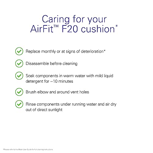 ResMed AirFit F20 Full Face Replacement Cushion Small L5513