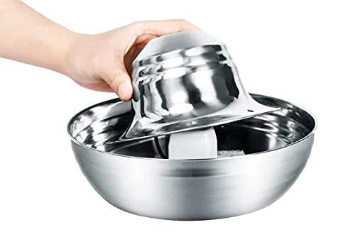 CHARMI Cat Water Fountain Stainless Steel Automatic Pet Water Dispenser 2L W1329
