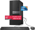 Dell OptiPlex 5050 Mini Tower Gaming Desktop Computer PC with AMD Radeon RX 550 Graphics, Core i7-6700, 16GB DDR4, 512GB SSD, Keyboard & Mouse, Wi-Fi, Bluetooth, Windows 10 Pro (Renewed)