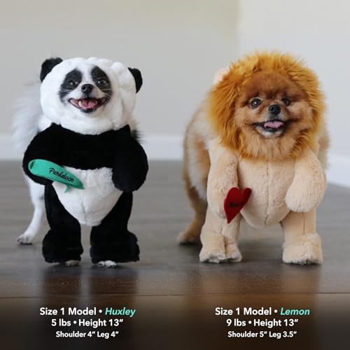 Pandaloon Dog Halloween Costume with Arms for Small and Medium Dogs and Cats A540