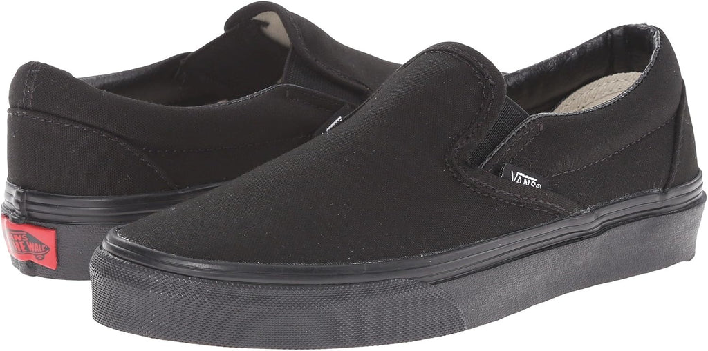 Vans Classic Slip-On Black/Black Size 10.5 Women/ 9 Men
