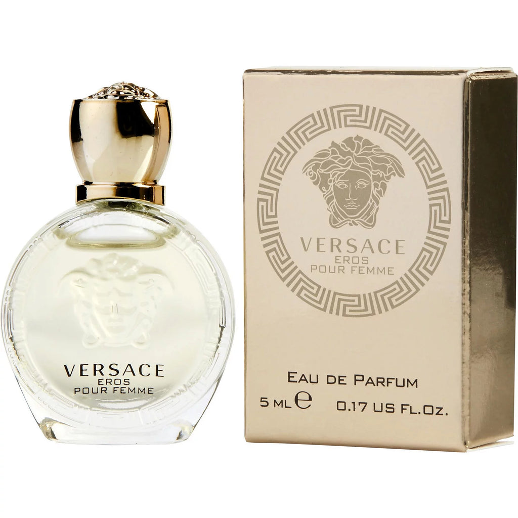 Versace Eros Women EDP, Pour Homme EDT, Yellow Diamond EDT - 5ml 3PK Kit U9889