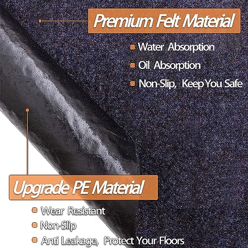 Outdoor Storage Shed Mat 10.2x8.2 FT Waterproof Anti-Slip I6495