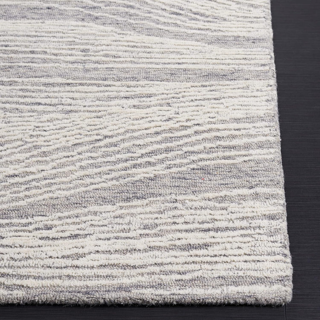SAFAVIEH Metro Collection 8' x 10' Grey & Ivory Handmade Wool Area Rug Y776516